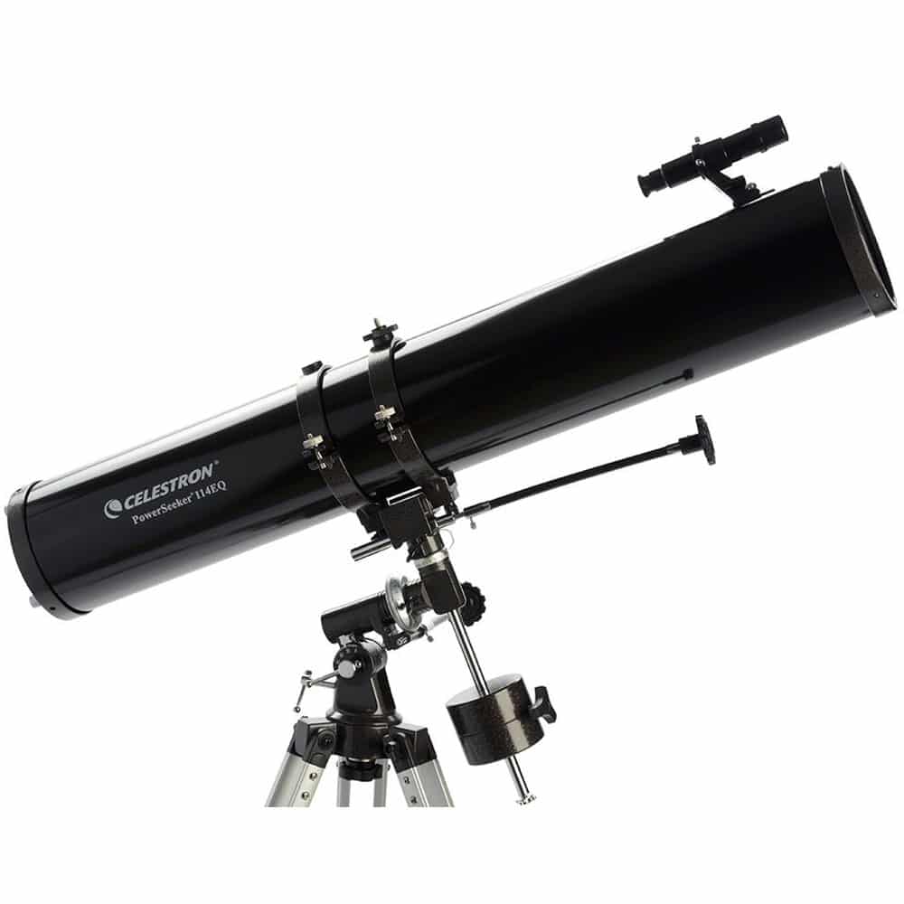 Celestron Power Seeker 114EQ+ phone Adapter telescope - Telescopes Ireland